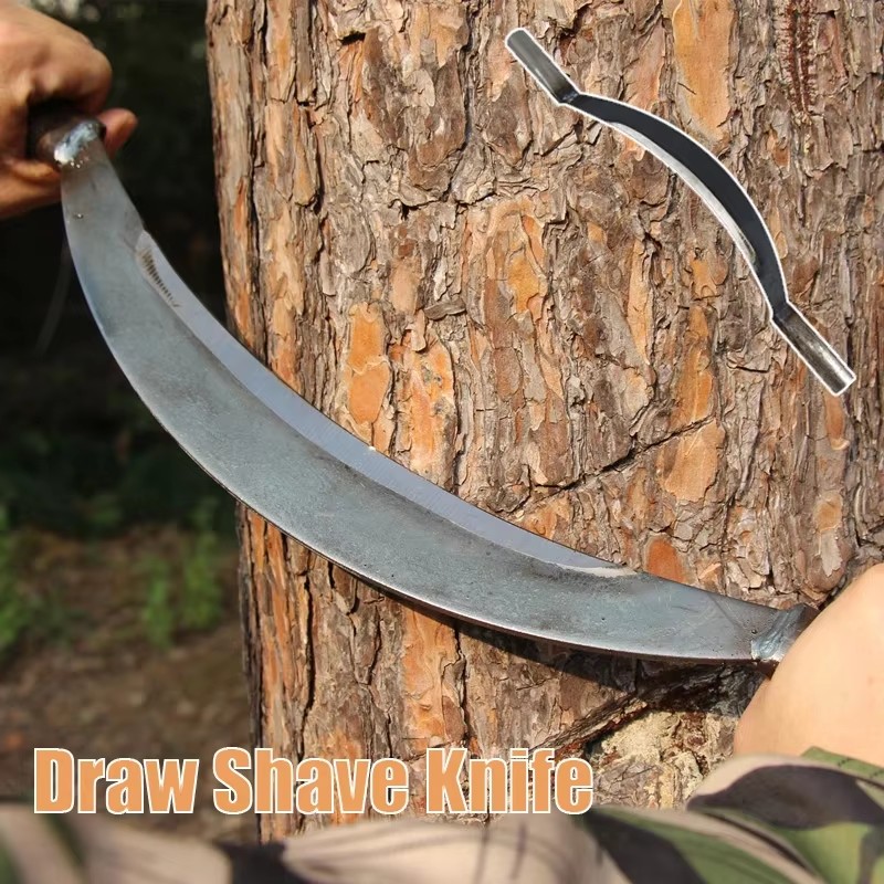 Woodworking Project Plans - 51cm Curved Draw Shave Woodworking Tool