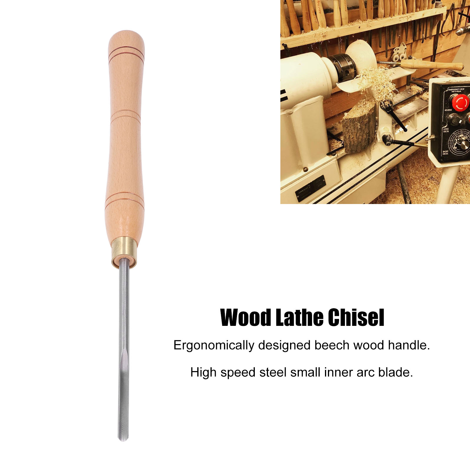 Woodworking Man - Chisel Turning Tool Wood Lathe Chisel
