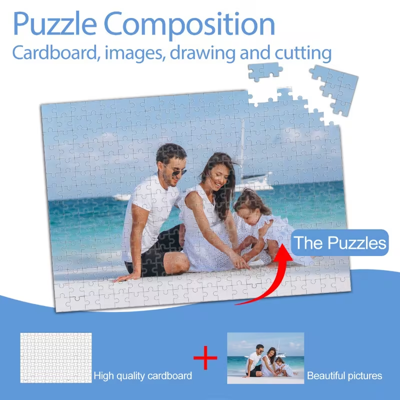 Woodworking Kids Toys - Personalized Custom Photo Puzzle Customize 