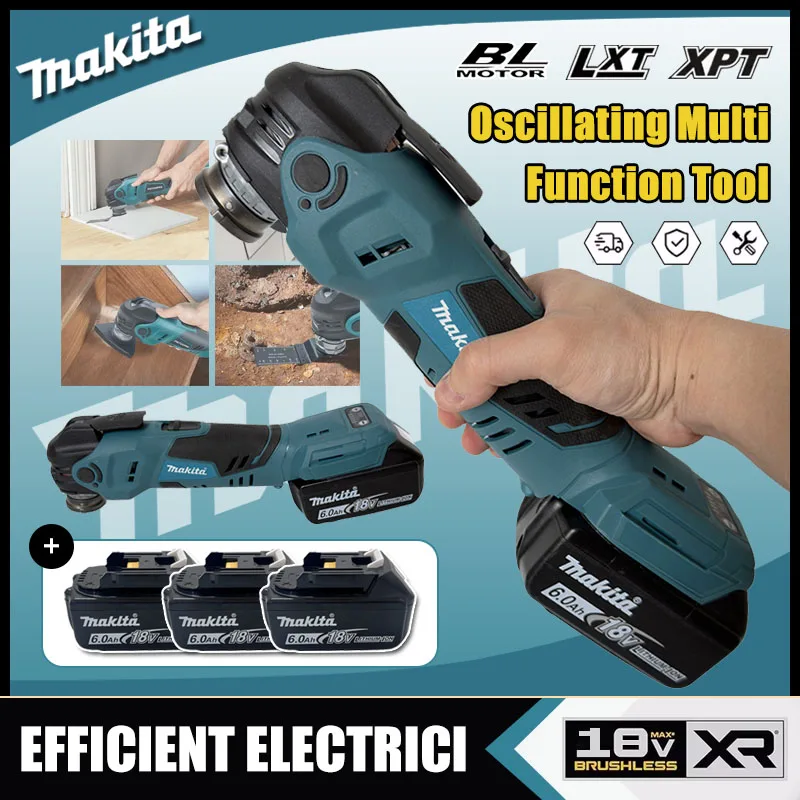 Woodworking Electric Saw - Makita Brushless Oscillating Multi Function Tool