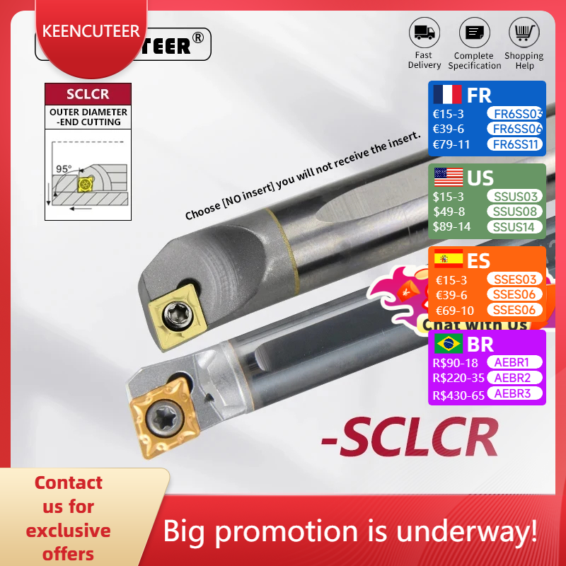 Tungsten Carbide SCLCR06 SCLCR - Parting Tool Lathe avis et prix