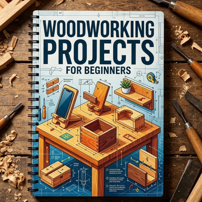 Beginner Woodwork Guide DIY Ho - Woodworking Ideas For Adults avis et prix