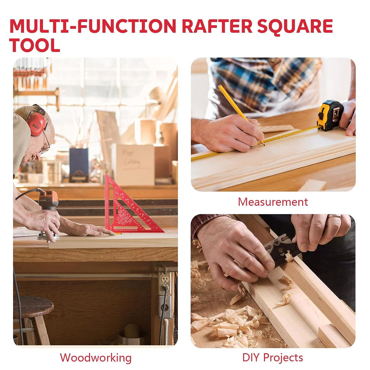 Aluminum Alloy Speed Square Hi - Woodworking Man avis et prix
