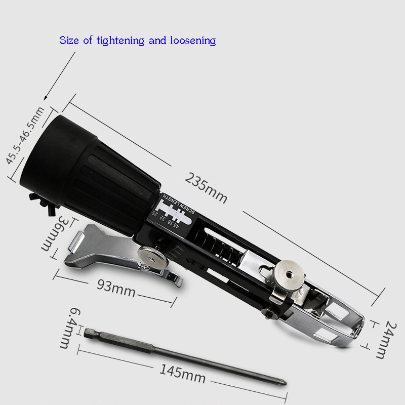 Auto Chain Screw Nail Gun Adap - Woodworking Nail Gun avis et prix