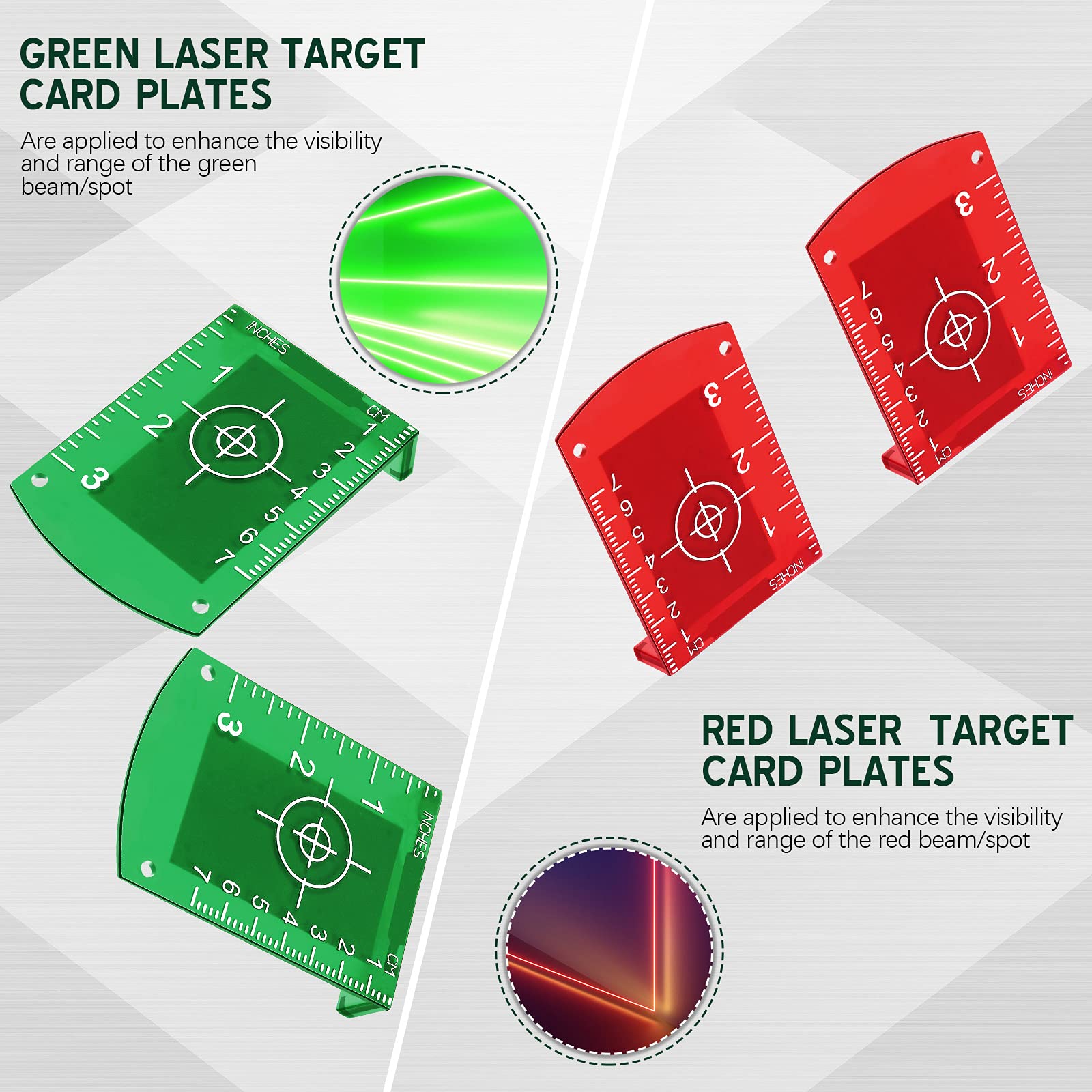 2Pcs Laser Level Target Board  - Woodworking Online avis et prix