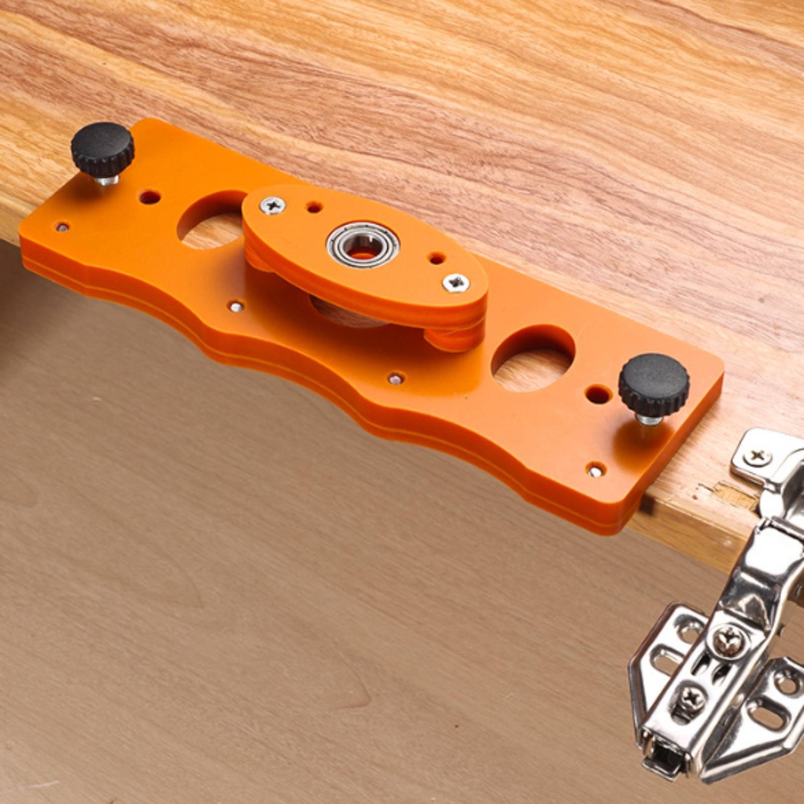 35mm Hinge Drilling Jig Long-L - Woodworking Man avis et prix