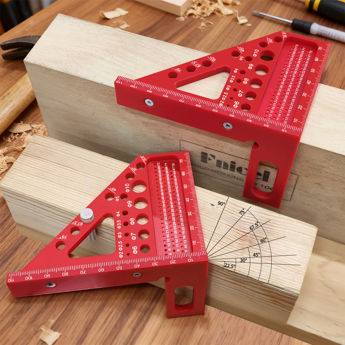 1pc 3D Multi-Angle, Precision  - Woodworking For Engineers avis et prix