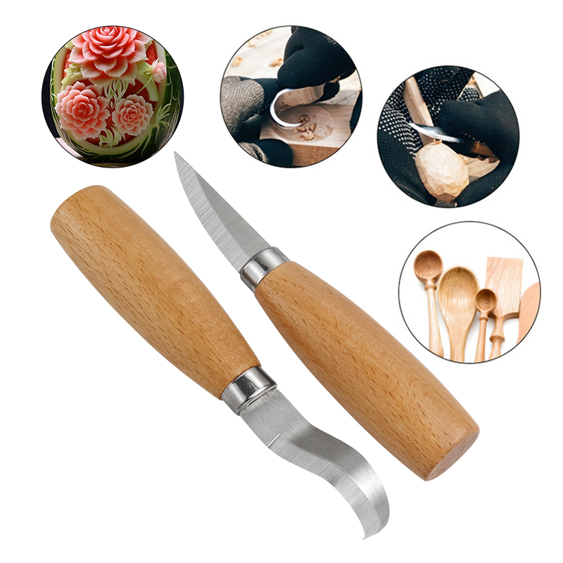 Stainless Iron Carving Knife B - Woodworking Man avis et prix