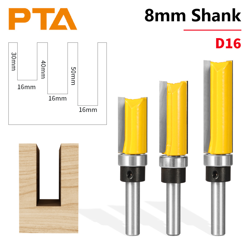 PTA 8MM Shank D16 Pattern Bit  - Woodworking Nc avis et prix