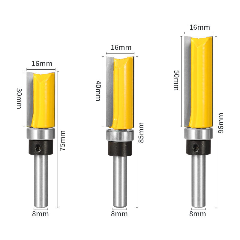 PTA 8MM Shank D16 Pattern Bit  - Woodworking Nc avis et prix