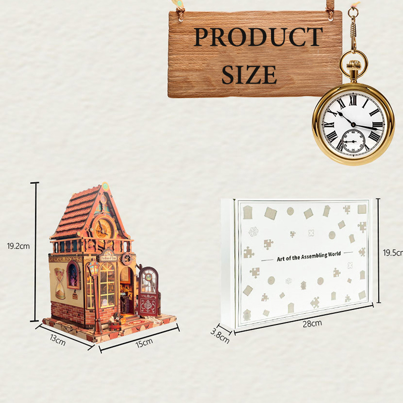 New Wooden Dollhouse Time Pavi - Woodworking Kids Toys avis et prix