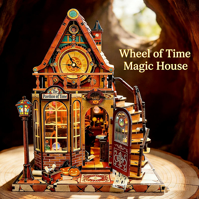 New Wooden Dollhouse Time Pavi - Woodworking Kids Toys avis et prix