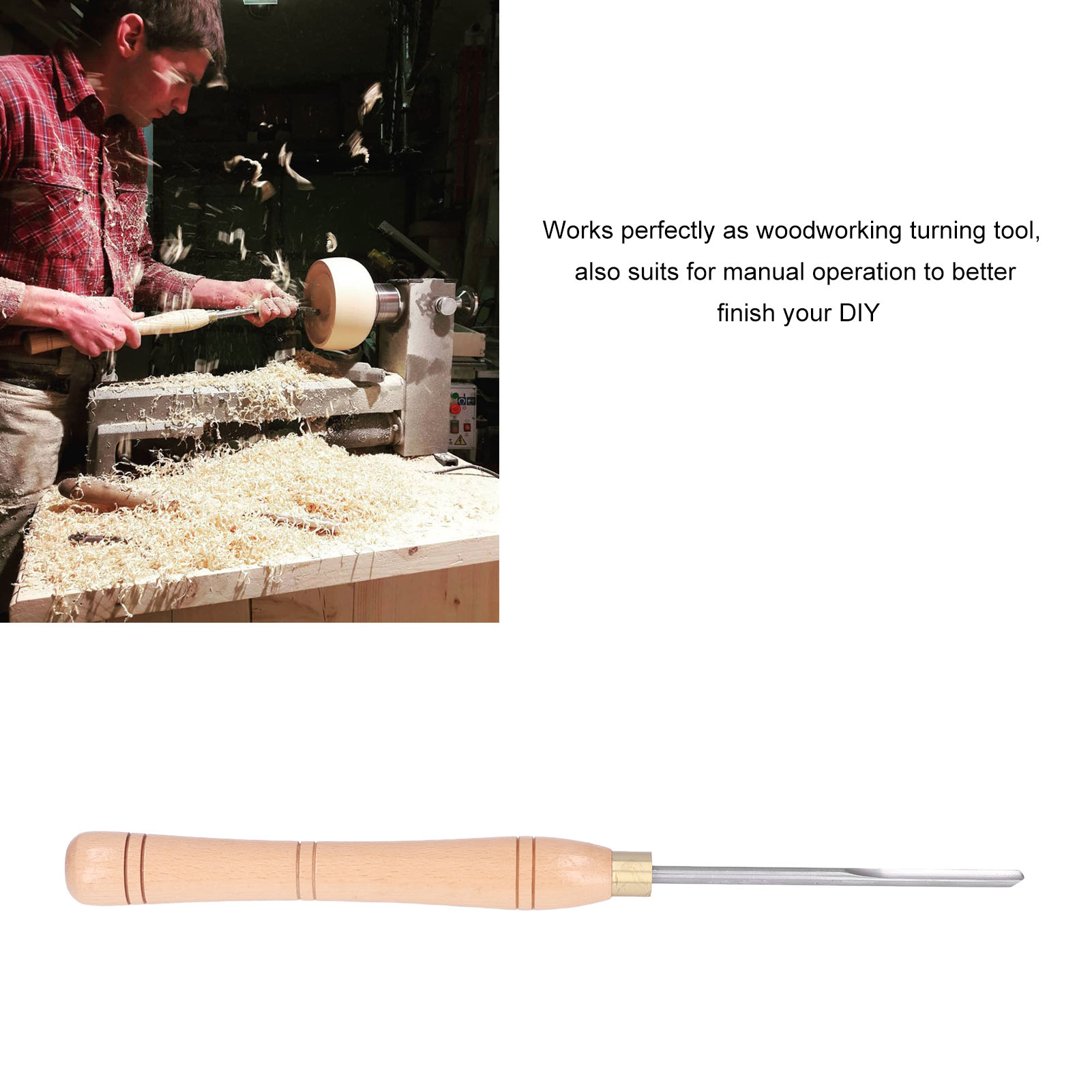 Chisel Turning Tool Wood Lathe - Woodworking Man avis et prix