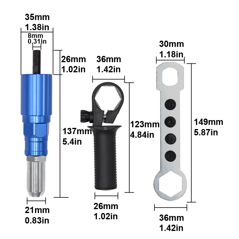 Electric Aluminum Alloy Rivet  - Woodworking Nail Gun avis et prix