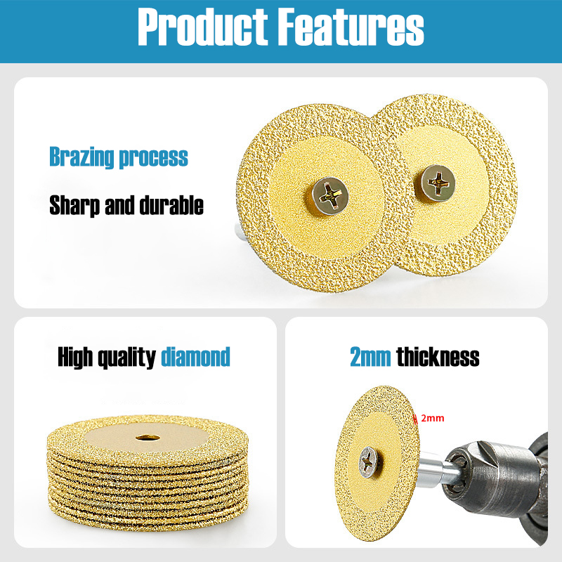 40mm Braze Diamond Saw Blade M - Woodworking Electric Saw avis et prix