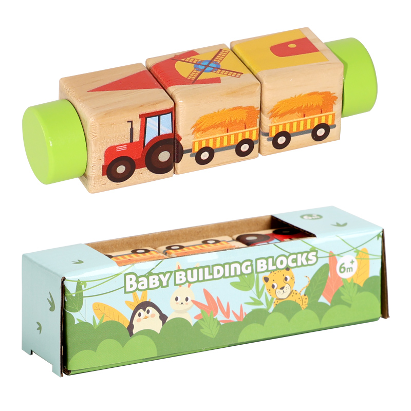 1pcs Baby Wooden Rotating Anim - Woodworking Kids Toys avis et prix