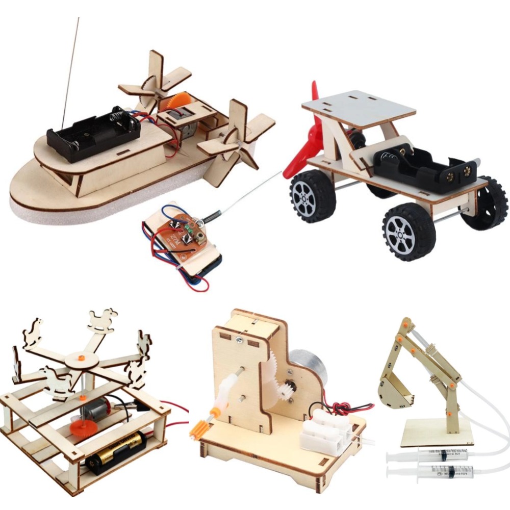 DIY Boat Model Science Toys Ki - Woodworking Kids Toys avis et prix