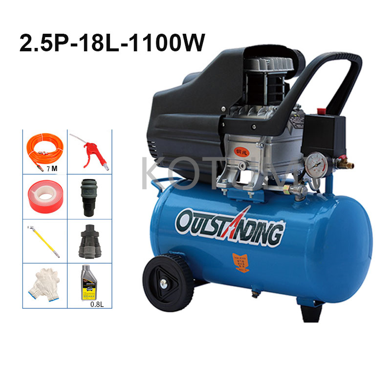 Oily Air Compressor 1P 2.5P 4P - Woodworking Nail Gun avis et prix