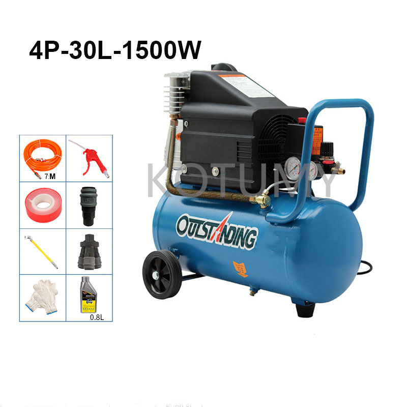 Oily Air Compressor 1P 2.5P 4P - Woodworking Nail Gun avis et prix