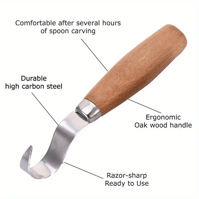 Wood Carving Knife Chisel Hook - Woodworking Man avis et prix