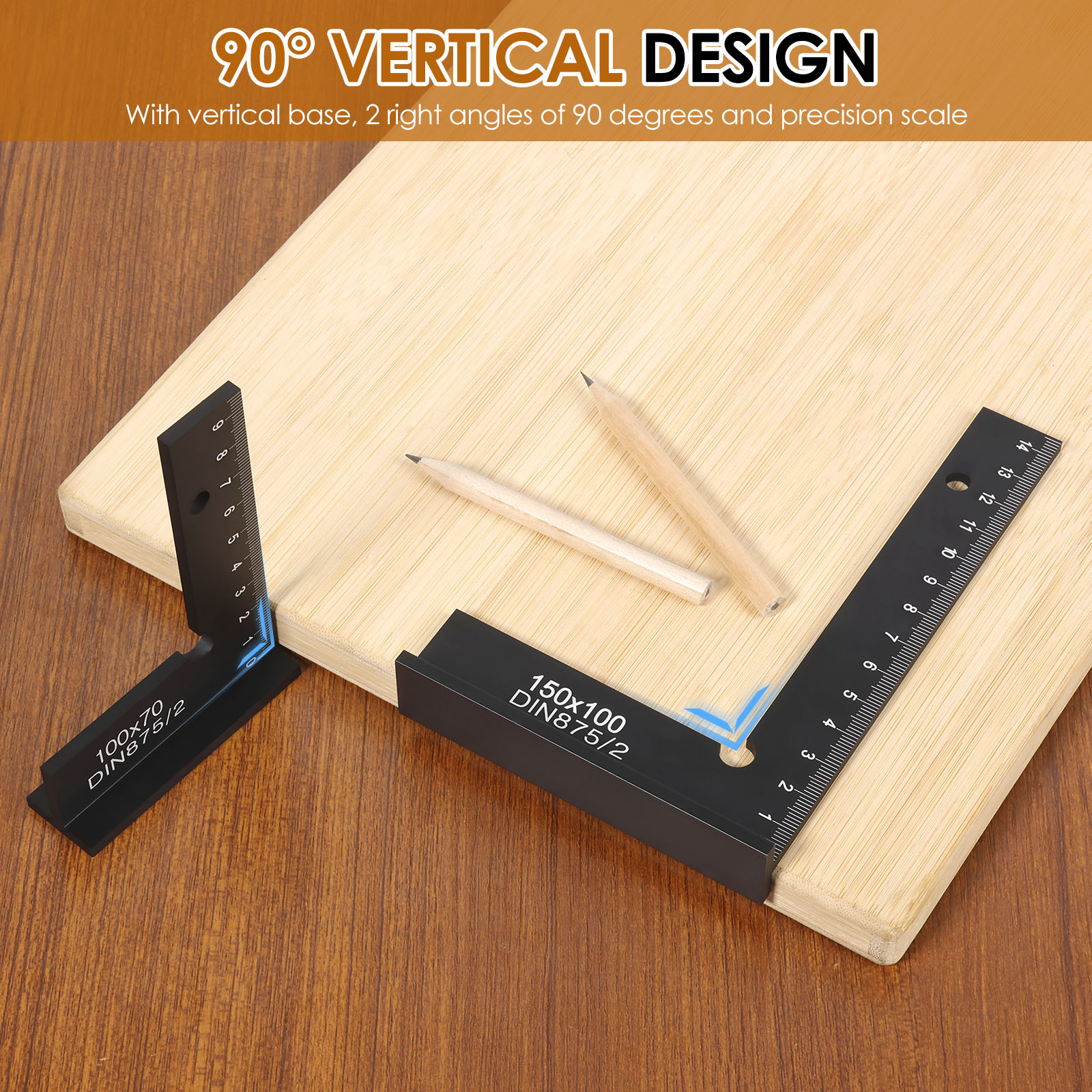 2Pcs Engineer Square Ruler Por - Woodworking For Engineers avis et prix