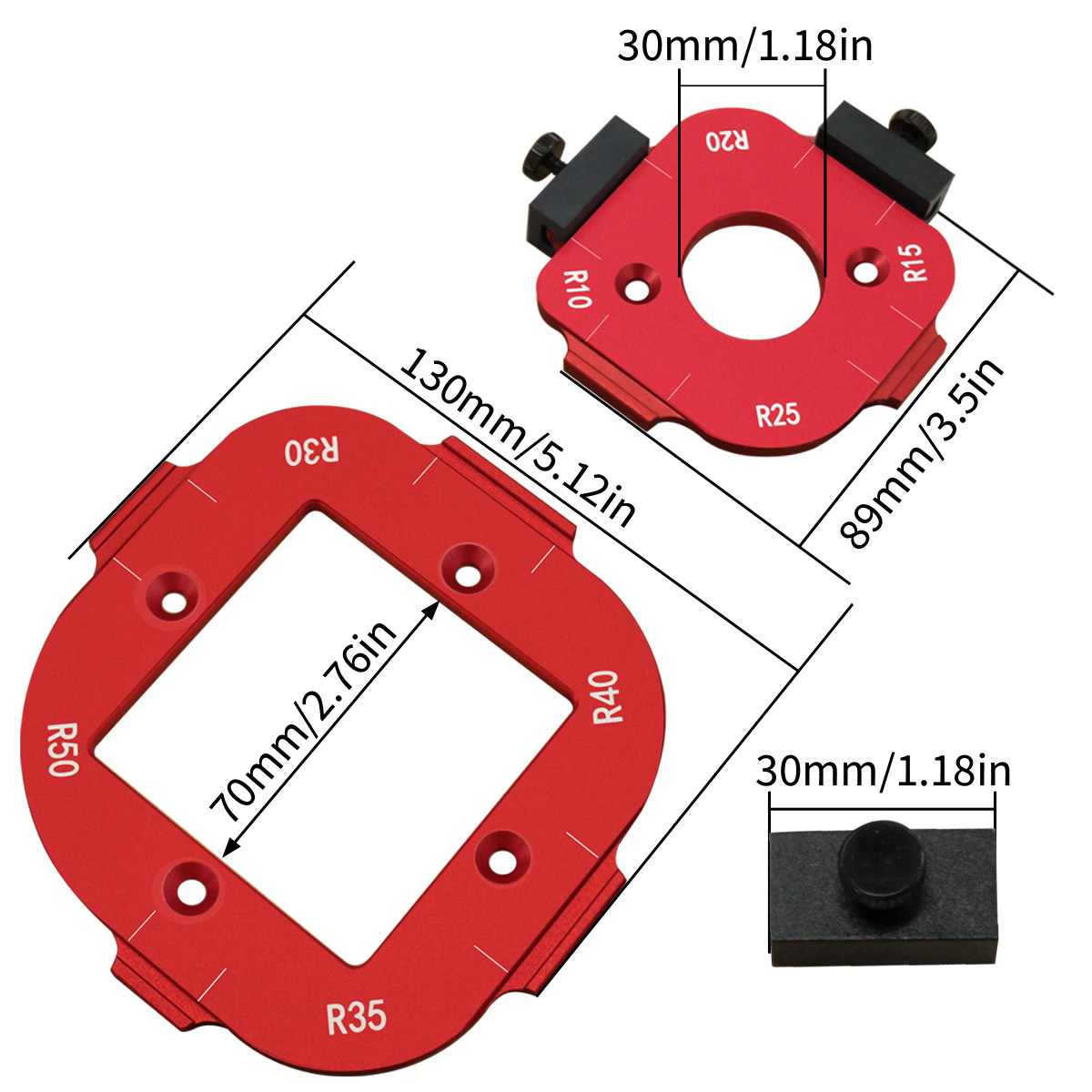 4 in 1 Arc Angle Positioning T - Woodworking Nc avis et prix