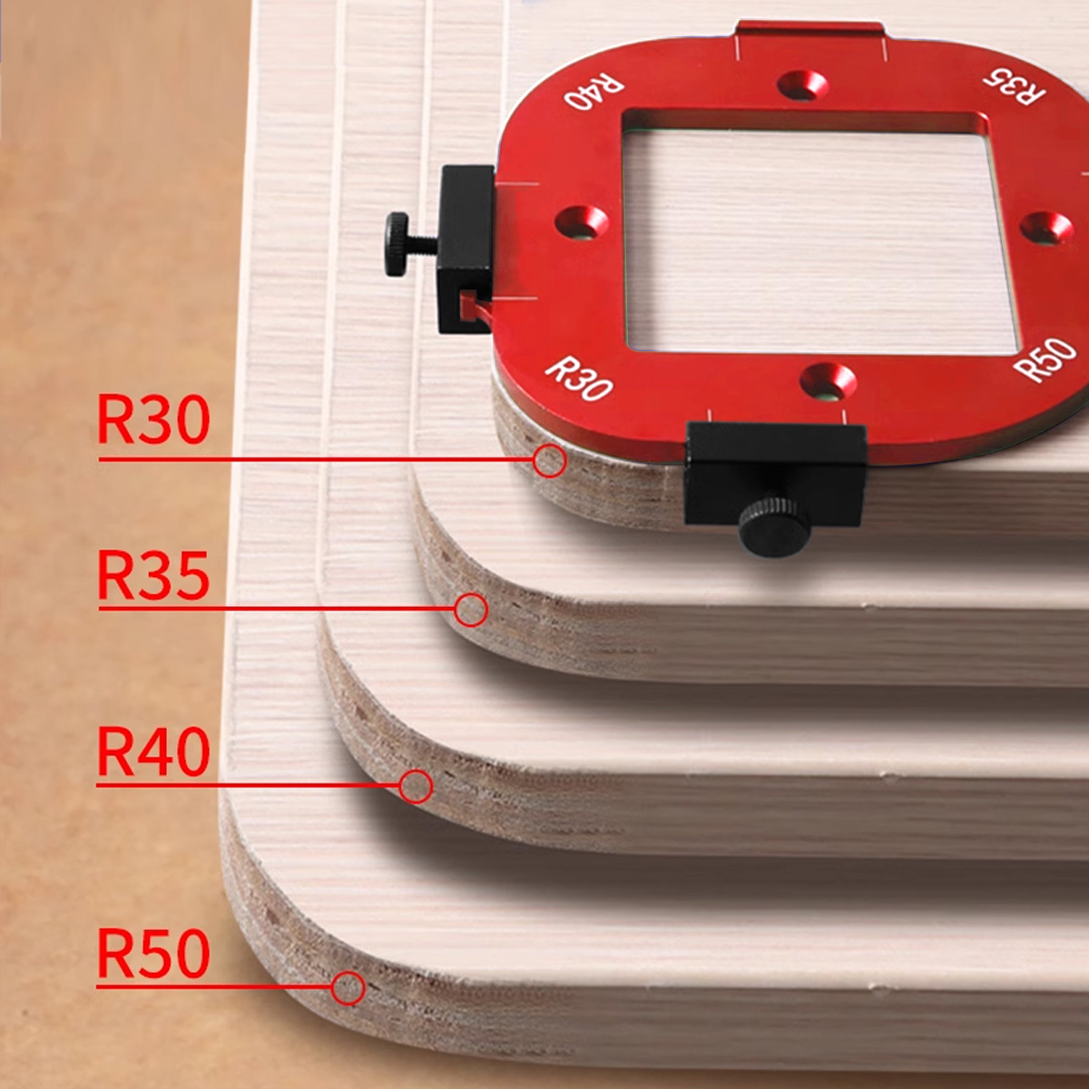 4 in 1 Arc Angle Positioning T - Woodworking Nc avis et prix