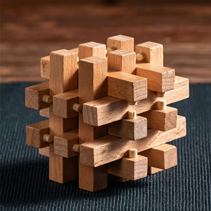 Luban Lock Eighteen LuoHan Woo - Woodworking Kids Toys avis et prix