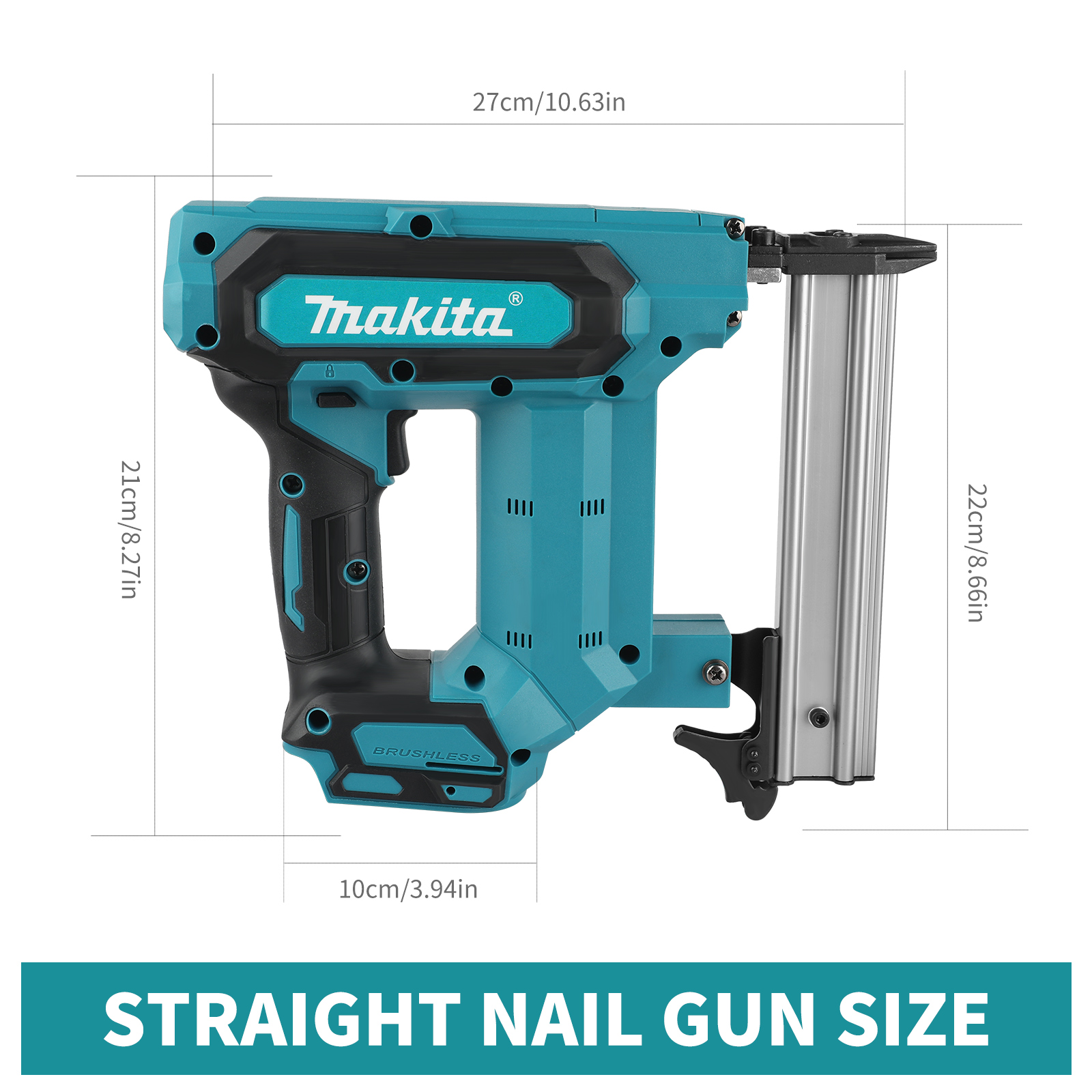 NEW Makita F30 18V Lithium-Ion - Woodworking Nail Gun avis et prix