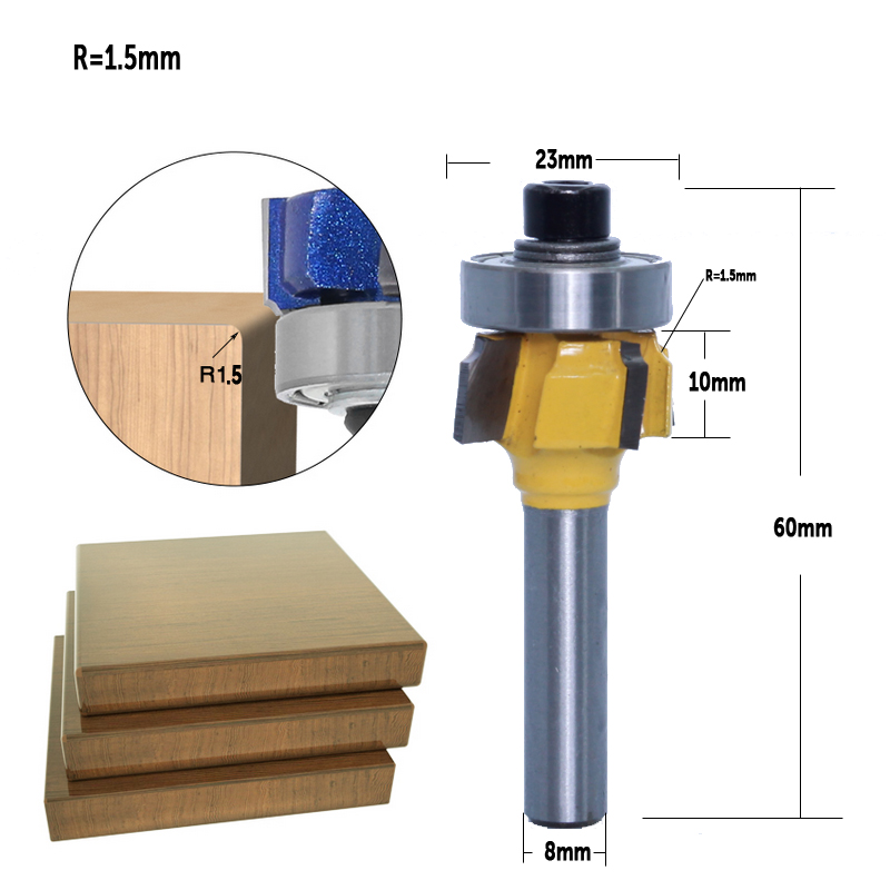 CHWJW 1PC 8mm Shank high quali - Woodworking Nc avis et prix