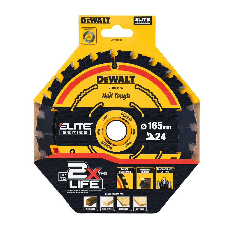 DEWALT DT10624-QZ 1/3pcs 24T C - Woodworking Man avis et prix