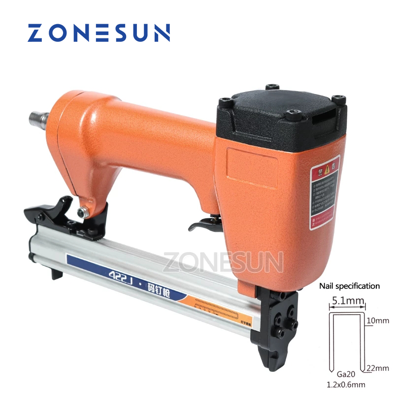 ZONESUN 422J Ga20 5.1mm Width  - Woodworking Nail Gun avis et prix