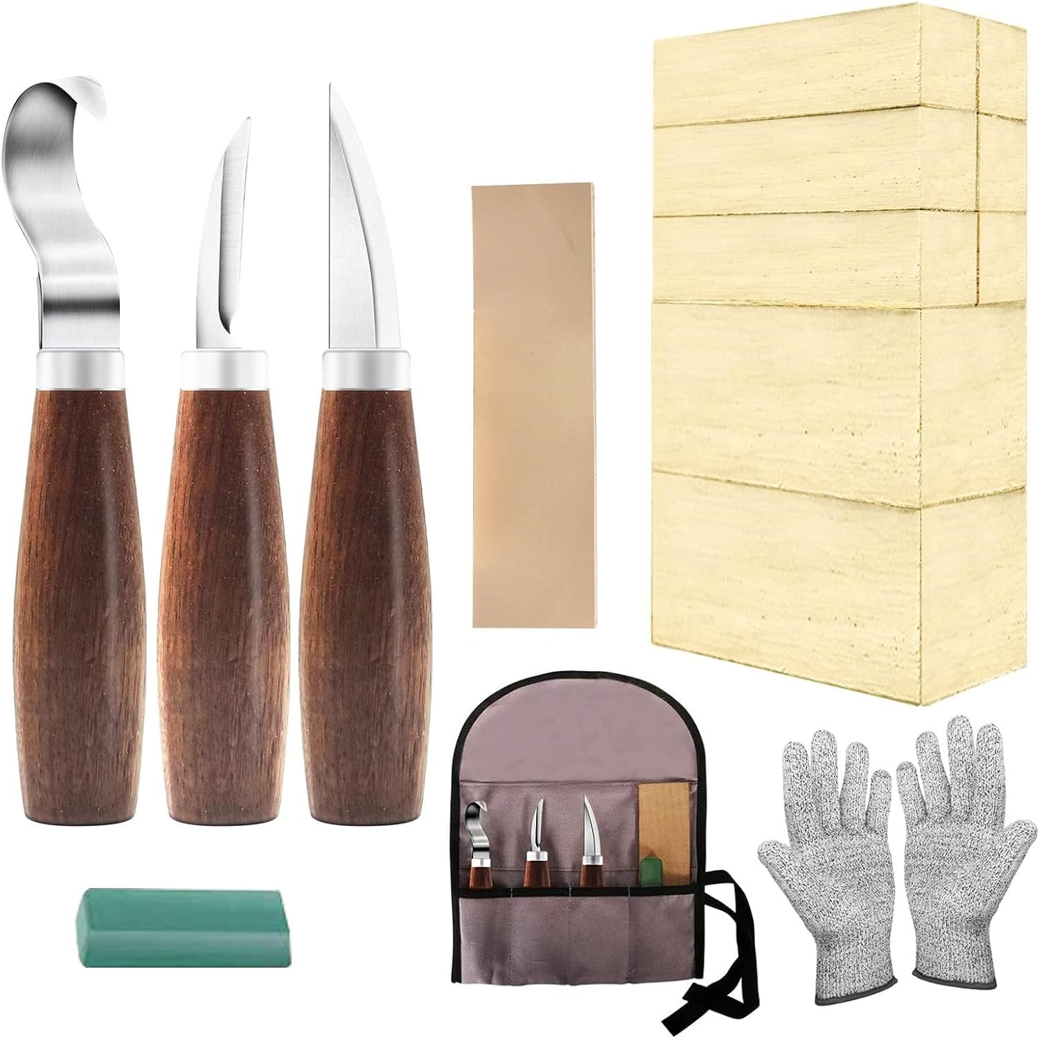 Wood Carving Beginner Kit with - Woodworking Kits For Beginners avis et prix