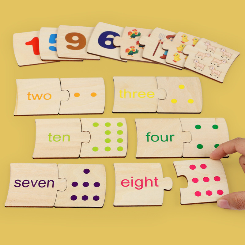 Children Iron Box Number Enlig - Woodworking Kids Toys avis et prix