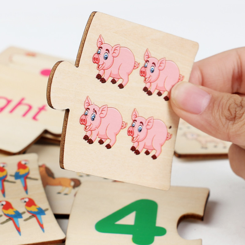 Children Iron Box Number Enlig - Woodworking Kids Toys avis et prix