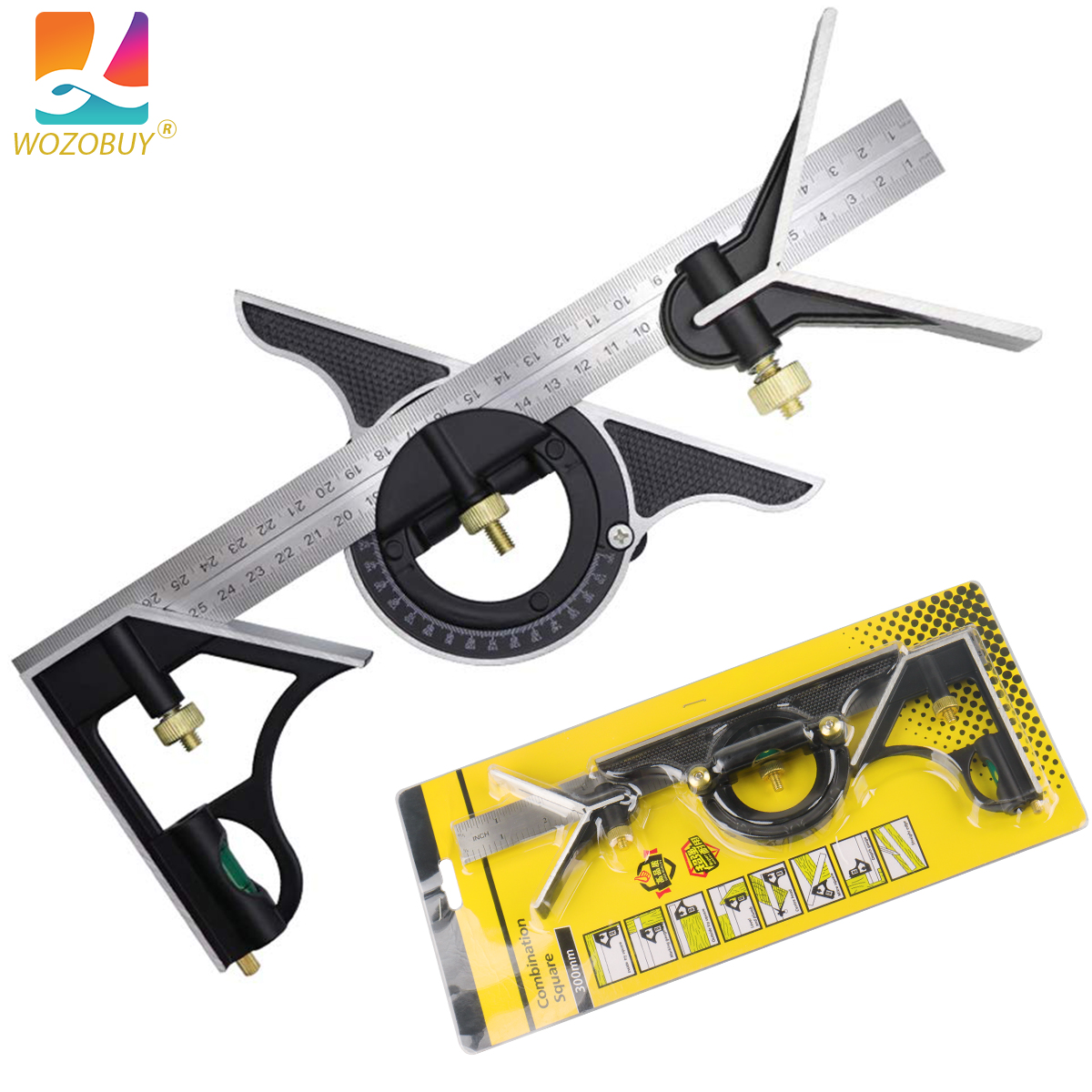 3 In 1 Combination Angle Ruler - Woodworking For Engineers avis et prix