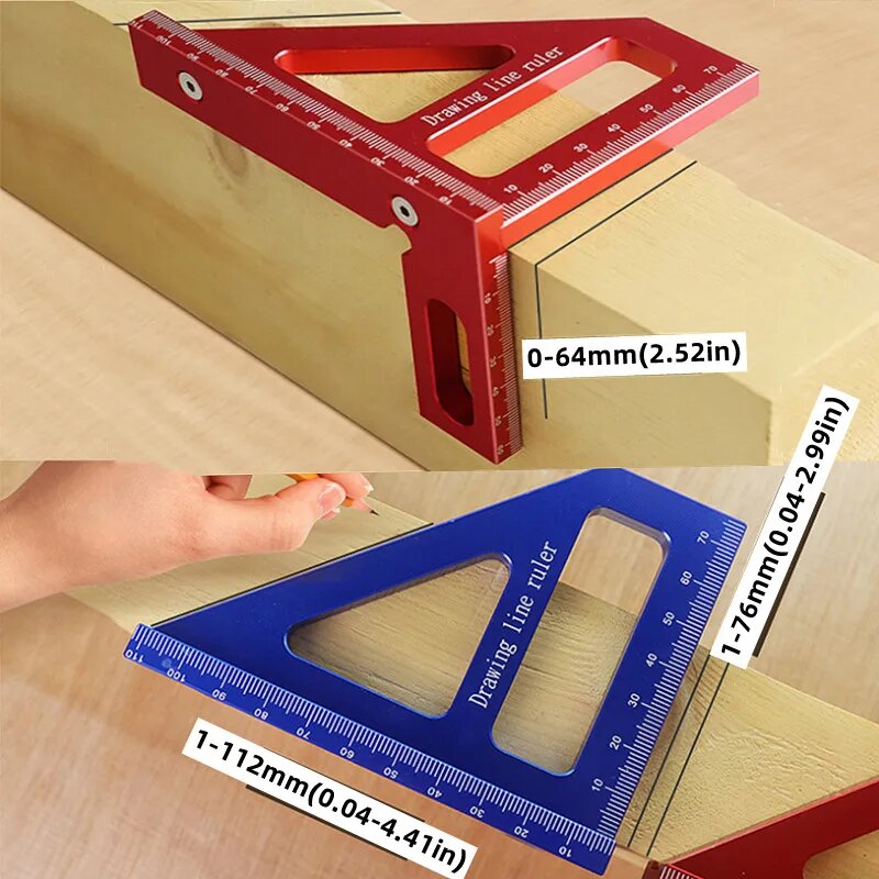 Aluminum Alloy Woodworking Rul - Woodworking For Engineers avis et prix