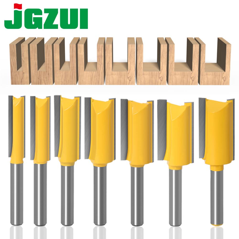 JGZUI 1pc 1/4 Shank Straight B - Woodworking Nc avis et prix