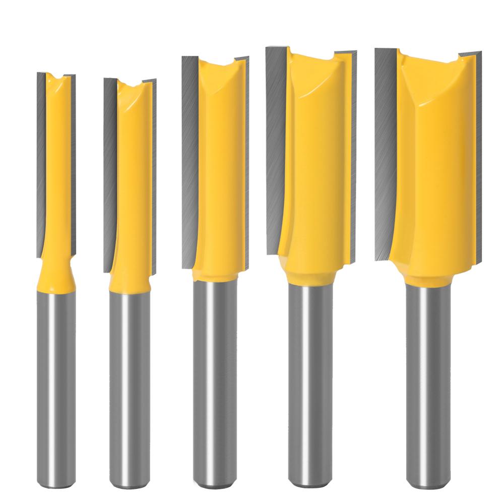 JGZUI 1pc 1/4 Shank Straight B - Woodworking Nc avis et prix