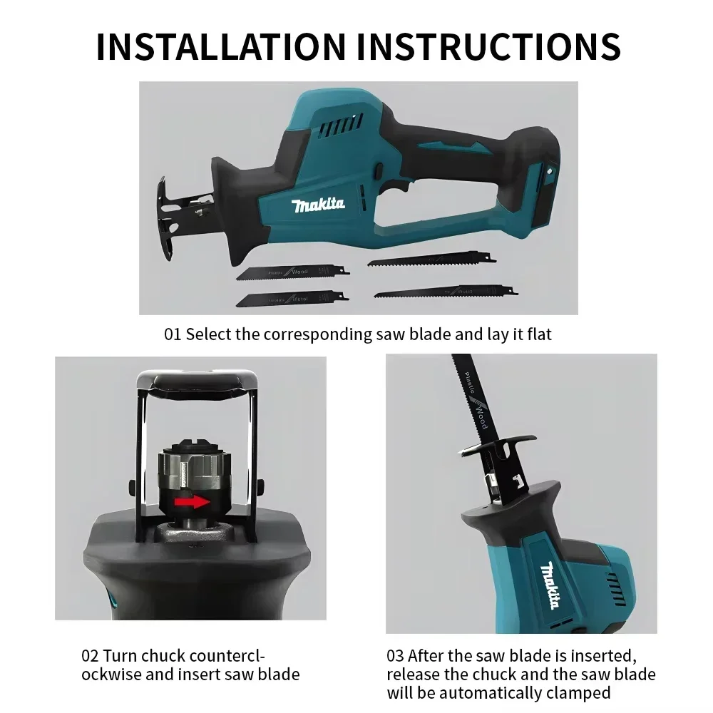 Makita DJR189 18V Cordless Ele - Woodworking Electric Saw avis et prix