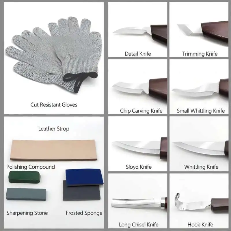Wood Carving Kit 15PCS Wood Ca - Woodworking Kits For Beginners avis et prix