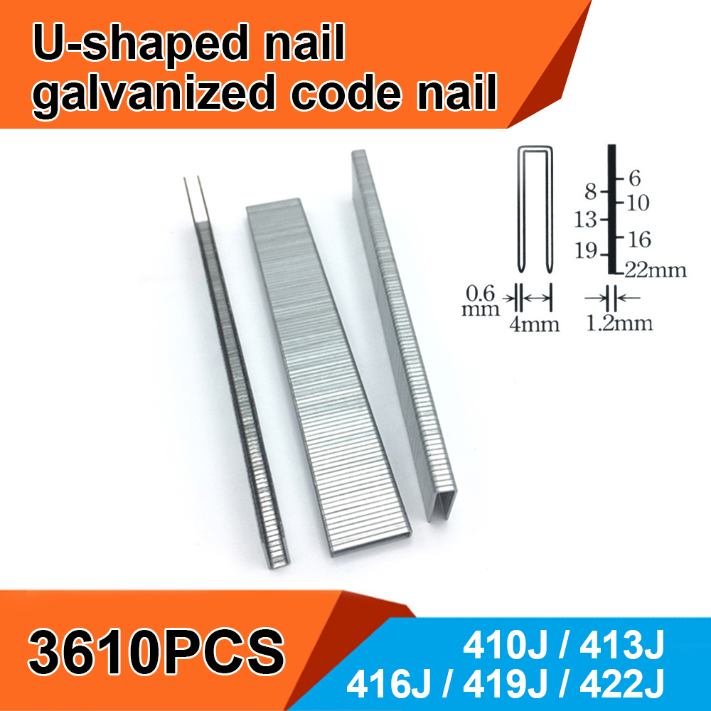 3610Pcs 410J 413J 416J 419J 42 - Woodworking Nail Gun avis et prix
