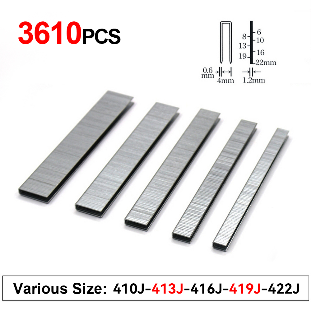 3610Pcs 410J 413J 416J 419J 42 - Woodworking Nail Gun avis et prix