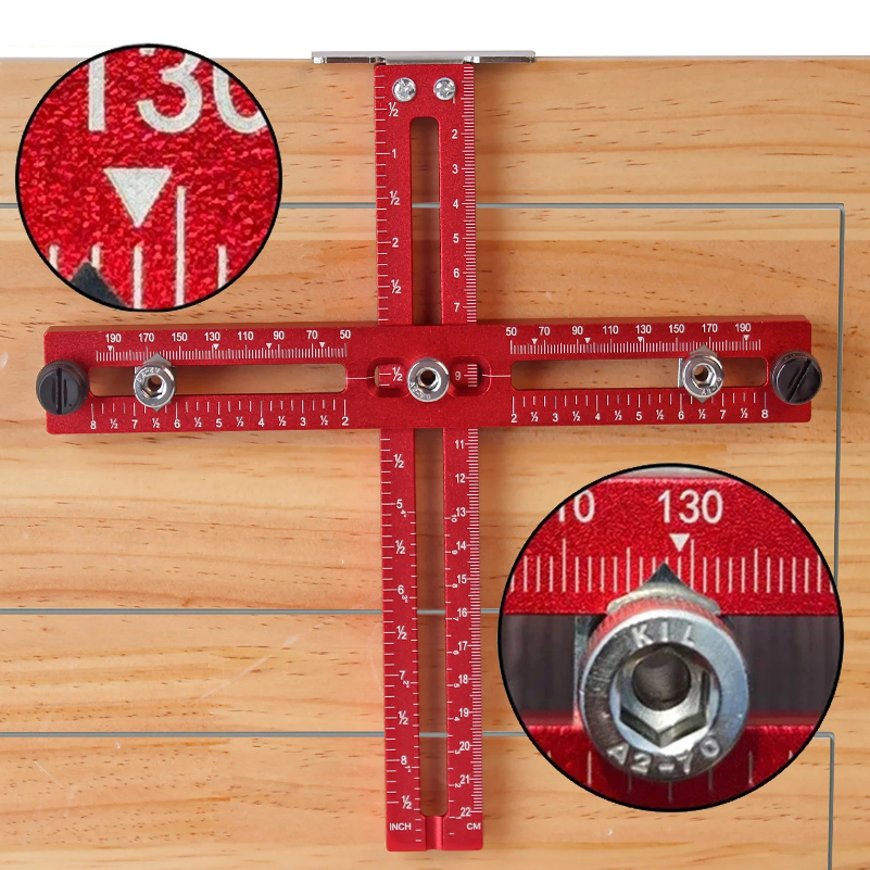 Metric/Inch Handle Template Ji - Woodworking Project Plans avis et prix