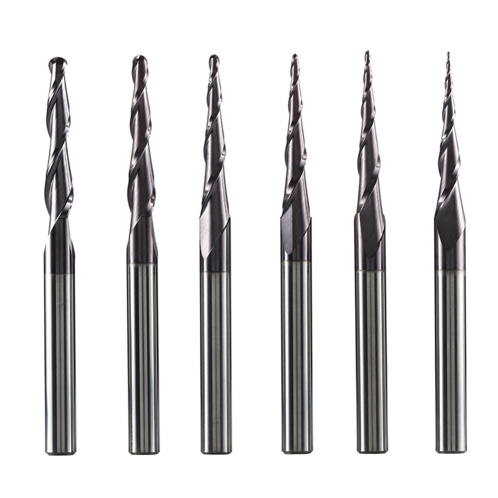1PC Solid Carbide End Mill 4mm - Woodworking Nc avis et prix
