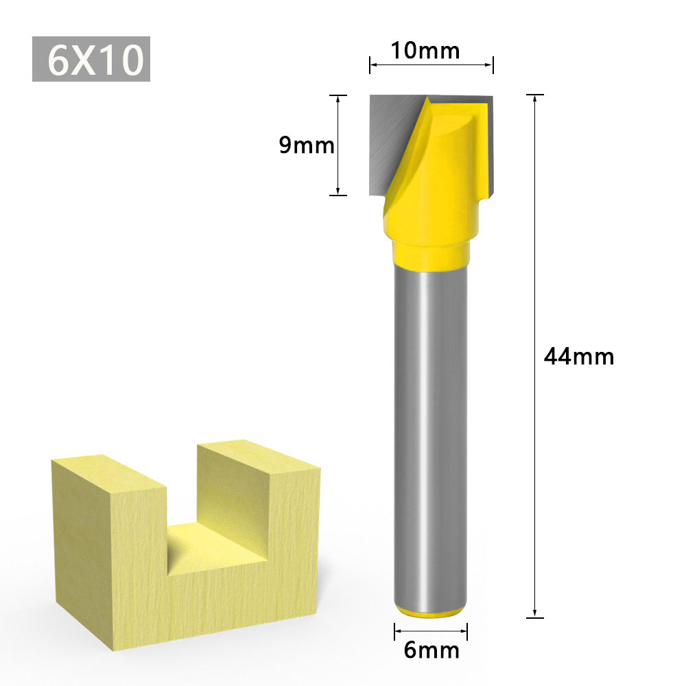 Wood Cutter 6mm Shank Engravin - Woodworking Nc avis et prix