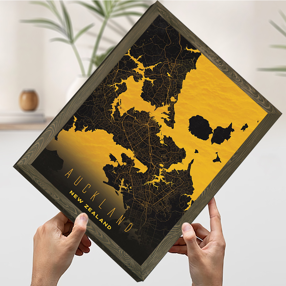 Auckland New Zealand City Map  - Woodworking New Zealand avis et prix