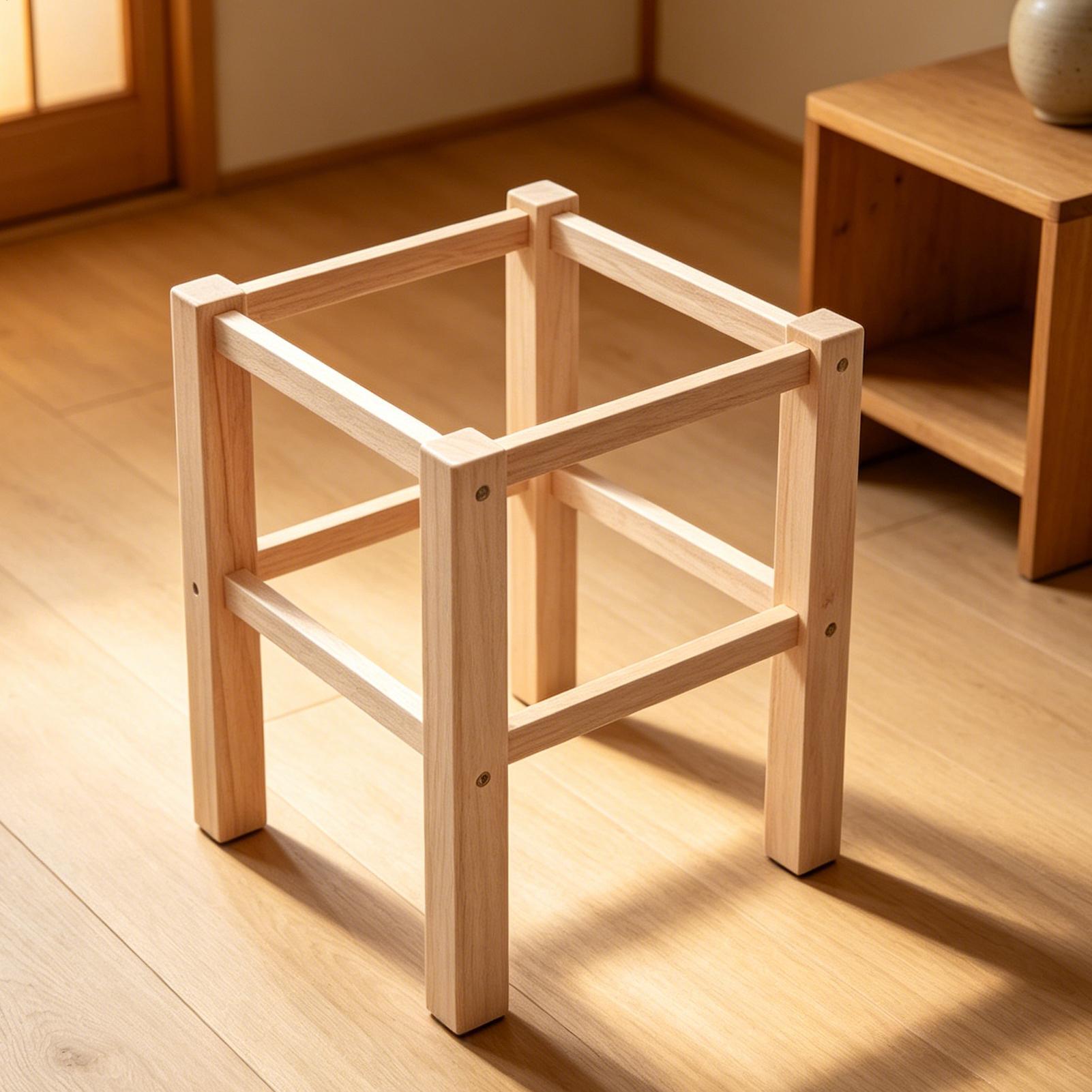 Unfinished Footstool Frame Kit - Woodworking Kits For Beginners avis et prix